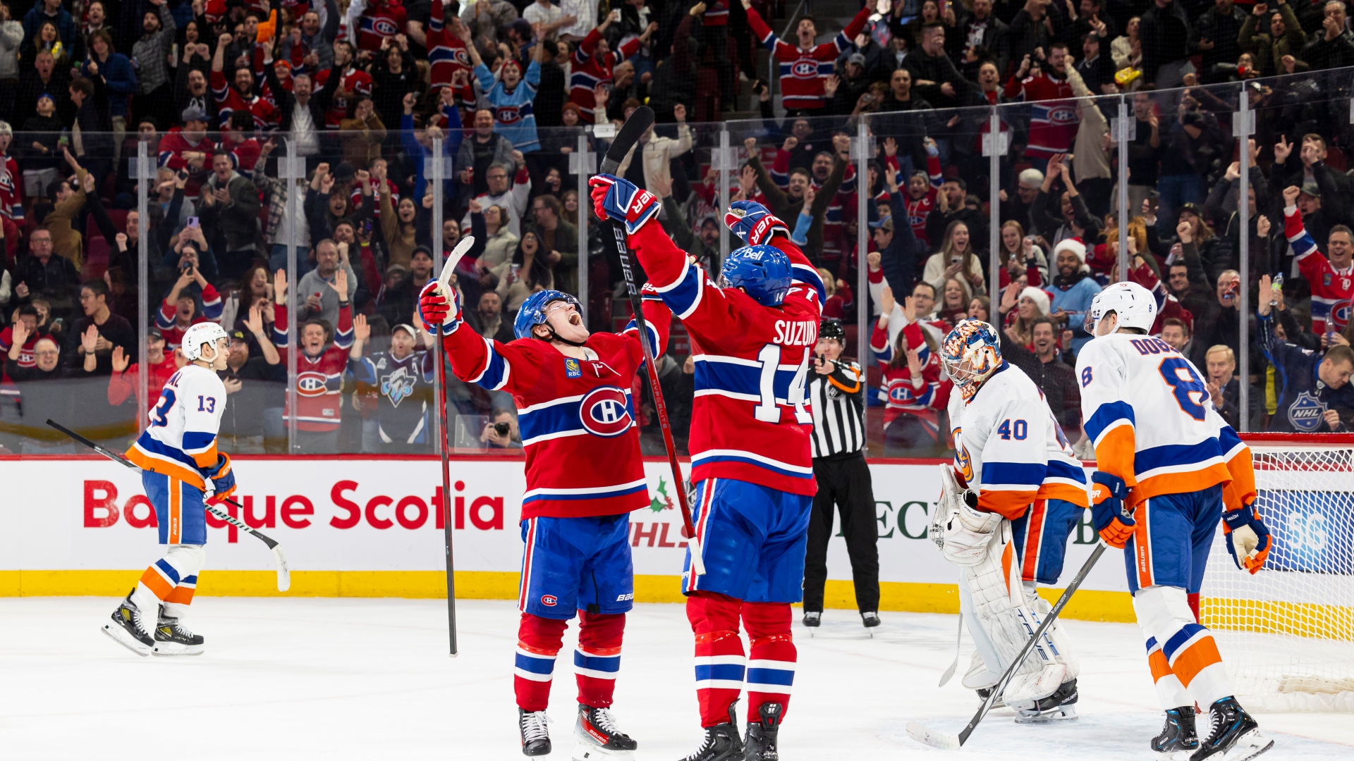 Nick Suzuki et Cole Caufield Nick Suzuki et Cole Caufield