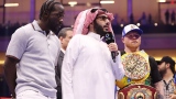 Terence Crawford, Turki Al-Sheikh et Saul Alvarez
