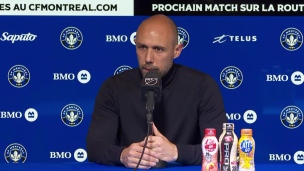 Très bref commentaire d'après-match de Marco Donadel