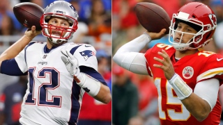 Tom Brady et Patrick Mahomes
