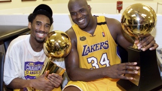 Kobe Bryant et Shaq en 2000