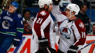 Joe Sakic et Peter Forsberg